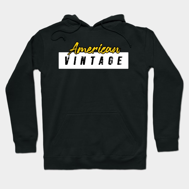 American vintge Hoodie by Kuturupiah